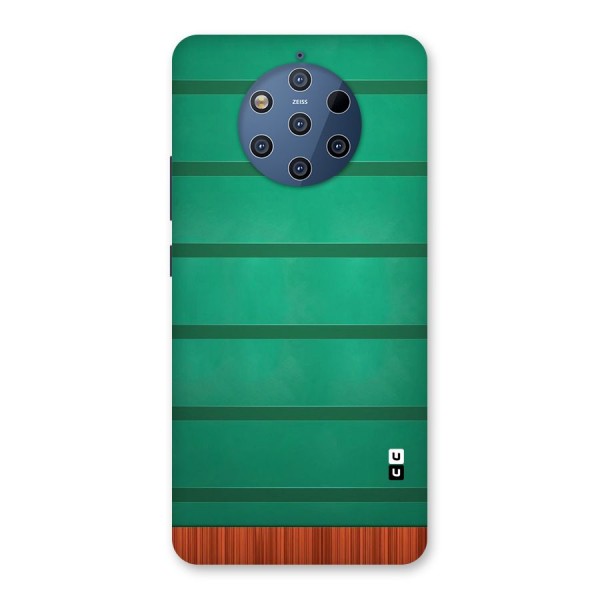 Green Wood Stripes Back Case for Nokia 9 PureView