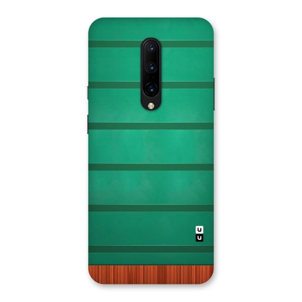 Green Wood Stripes Back Case for OnePlus 7 Pro