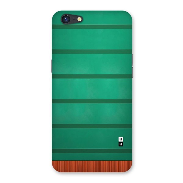 Green Wood Stripes Back Case for Oppo A71