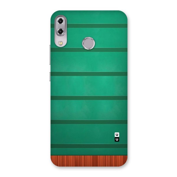 Green Wood Stripes Back Case for Zenfone 5Z