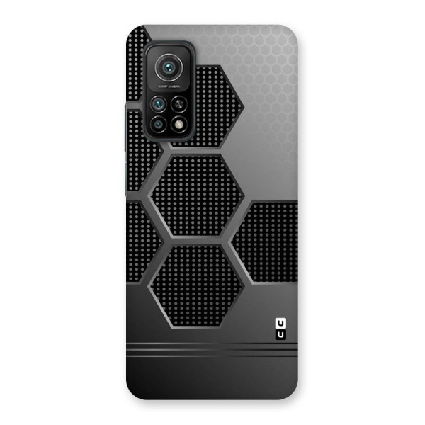 Grey Black Hexa Back Case for Mi 10T Pro 5G