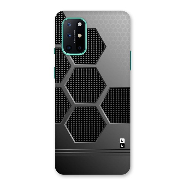 Grey Black Hexa Back Case for OnePlus 8T