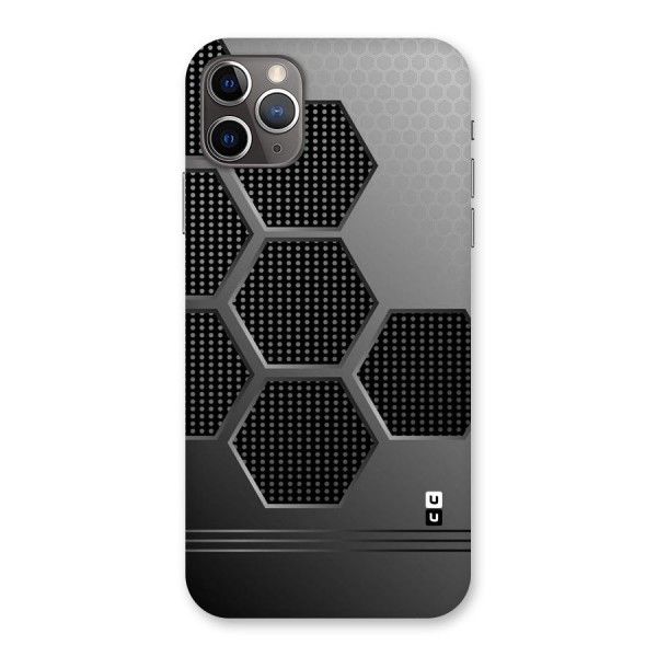 Grey Black Hexa Back Case for iPhone 11 Pro Max