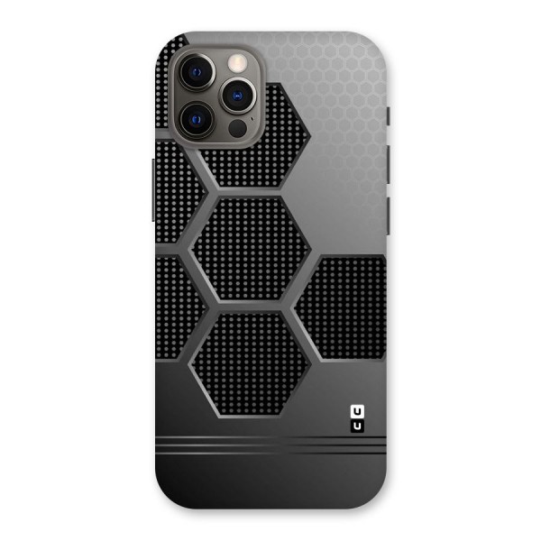 Grey Black Hexa Back Case for iPhone 12 Pro