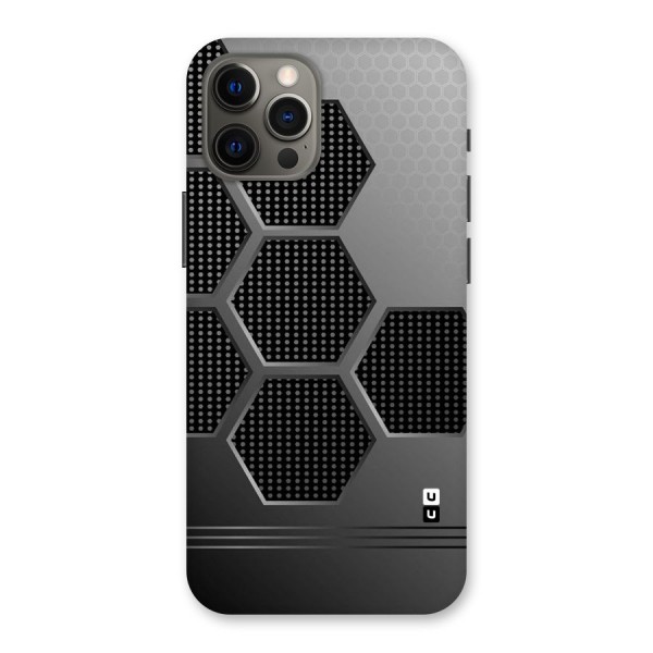 Grey Black Hexa Back Case for iPhone 12 Pro Max