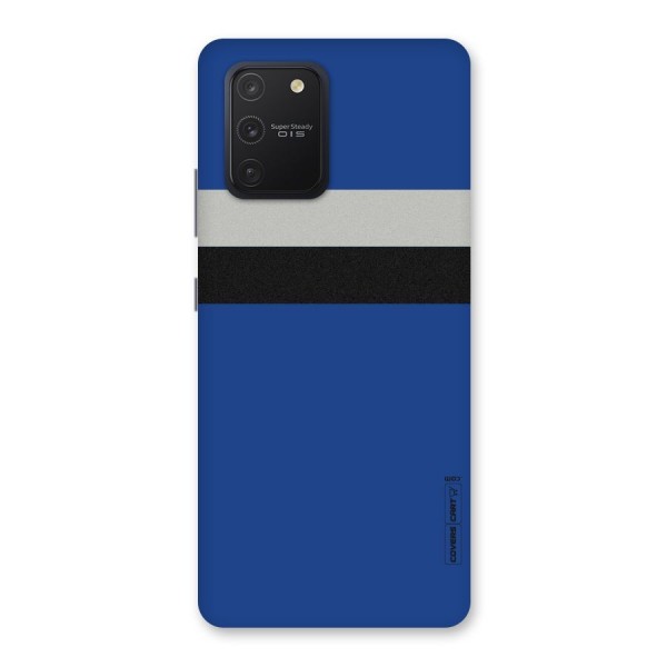 Grey Black Strips Back Case for Galaxy S10 Lite