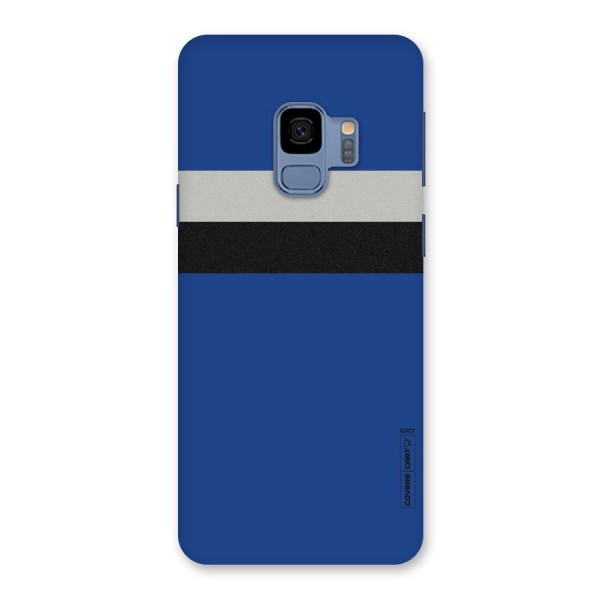 Grey Black Strips Back Case for Galaxy S9