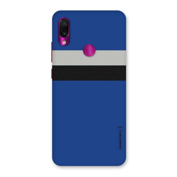 Grey Black Strips Back Case for Redmi Note 7 Pro