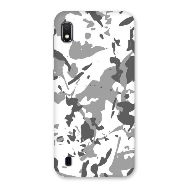 Grey Camouflage Army Back Case for Galaxy A10