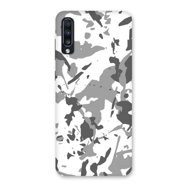 Grey Camouflage Army Back Case for Galaxy A70
