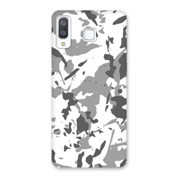 Grey Camouflage Army Back Case for Galaxy A8 Star