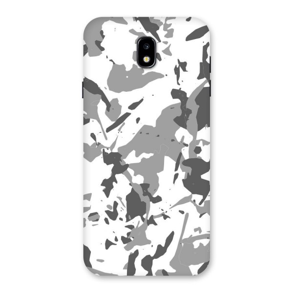 Grey Camouflage Army Back Case for Galaxy J7 Pro
