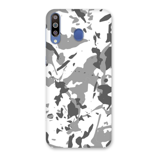 Grey Camouflage Army Back Case for Galaxy M30