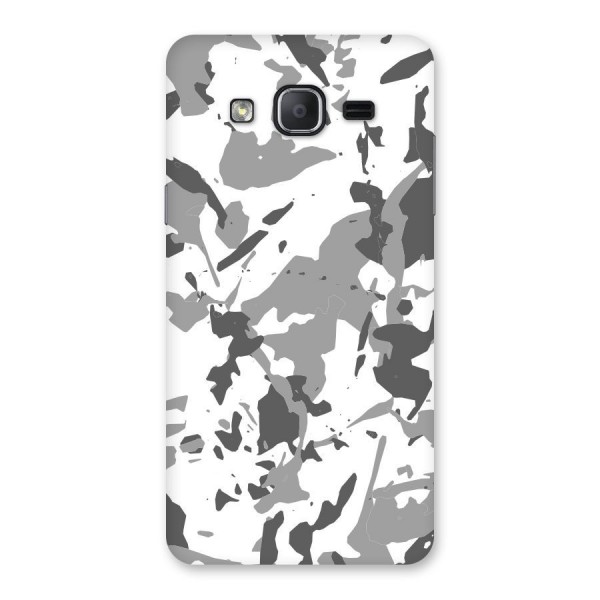 Grey Camouflage Army Back Case for Galaxy On7 Pro