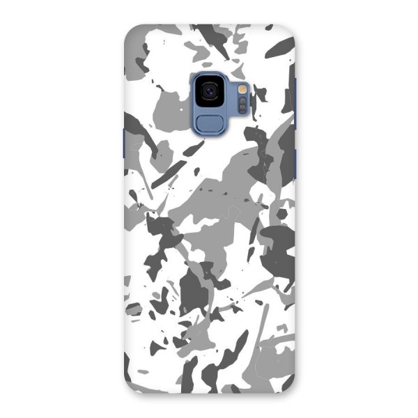 Grey Camouflage Army Back Case for Galaxy S9