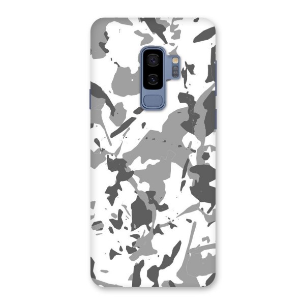 Grey Camouflage Army Back Case for Galaxy S9 Plus