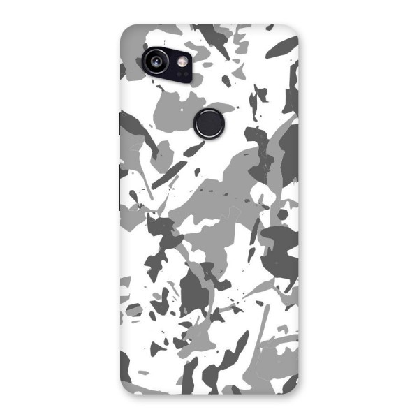 Grey Camouflage Army Back Case for Google Pixel 2 XL