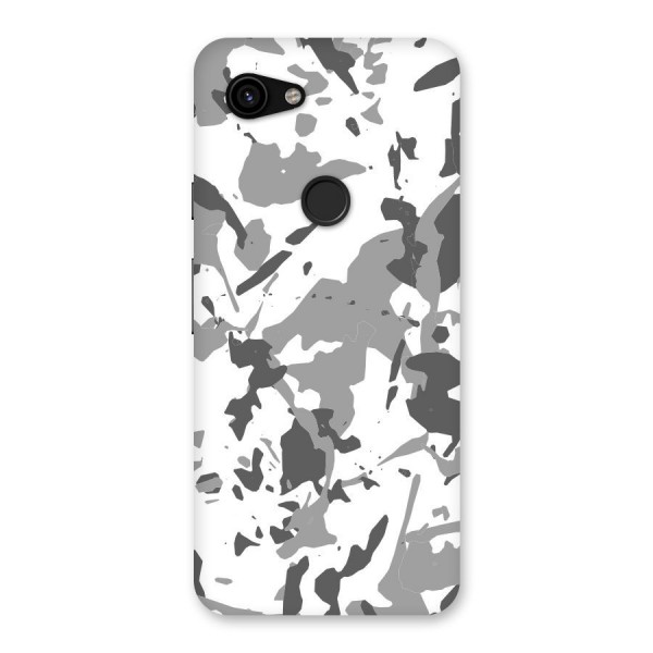 Grey Camouflage Army Back Case for Google Pixel 3a