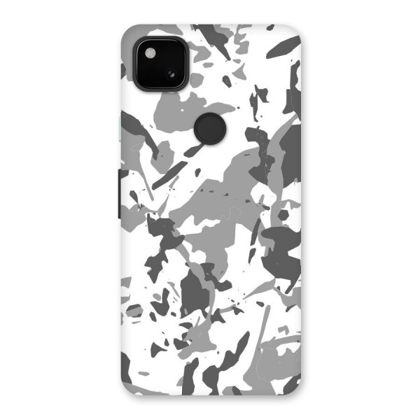 Grey Camouflage Army Back Case for Google Pixel 4a
