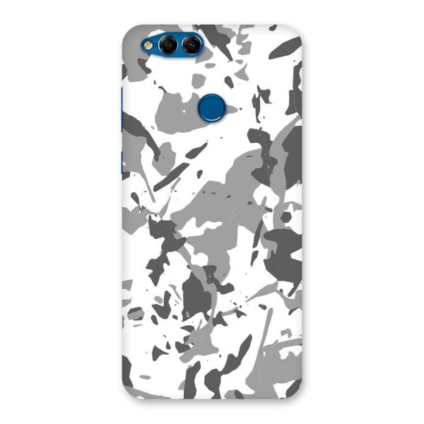 Grey Camouflage Army Back Case for Honor 7X
