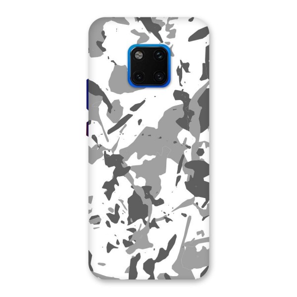 Grey Camouflage Army Back Case for Huawei Mate 20 Pro