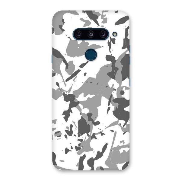 Grey Camouflage Army Back Case for LG  V40 ThinQ