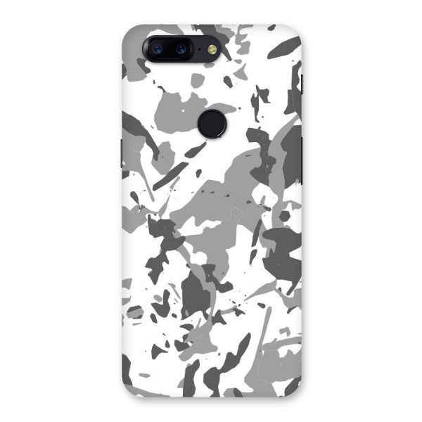 Grey Camouflage Army Back Case for OnePlus 5T