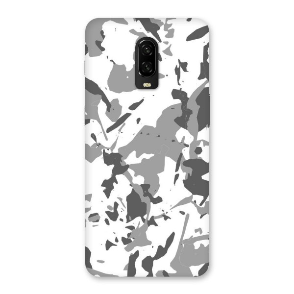 Grey Camouflage Army Back Case for OnePlus 6T