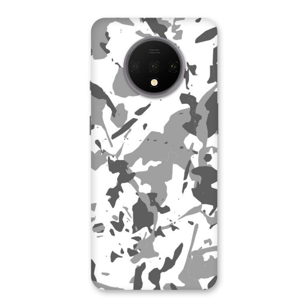 Grey Camouflage Army Back Case for OnePlus 7T