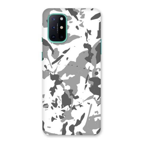 Grey Camouflage Army Back Case for OnePlus 8T