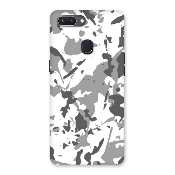 Grey Camouflage Army Back Case for Oppo Realme 2