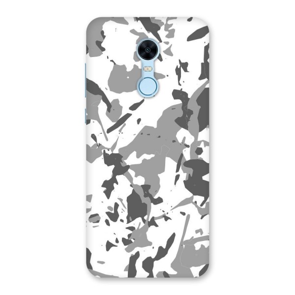 Grey Camouflage Army Back Case for Redmi Note 5