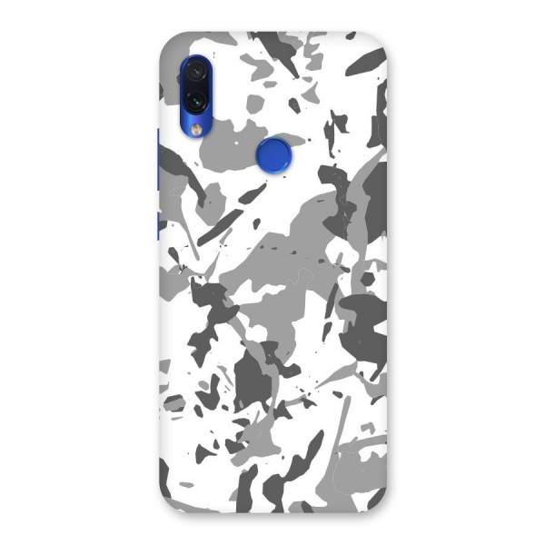 Grey Camouflage Army Back Case for Redmi Note 7
