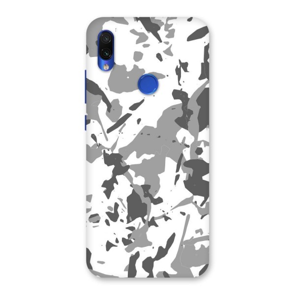 Grey Camouflage Army Back Case for Redmi Note 7S