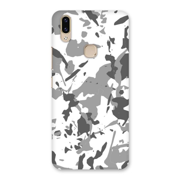 Grey Camouflage Army Back Case for Vivo V9
