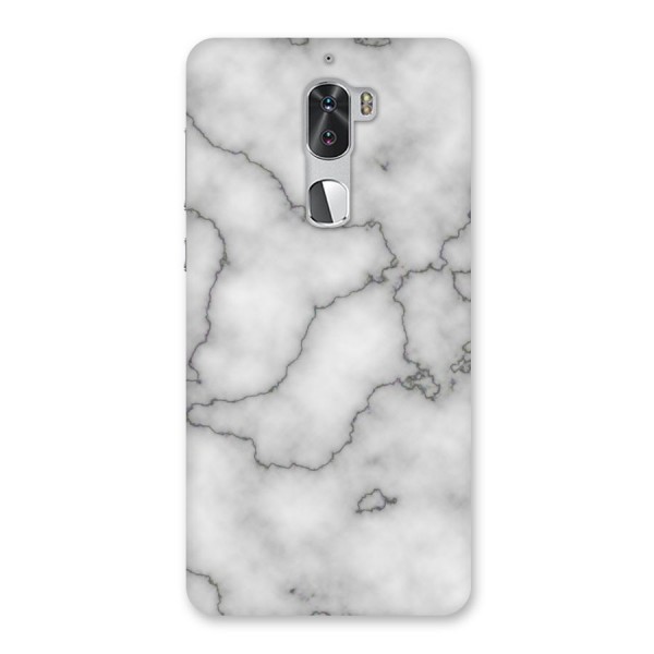 Grey Marble Back Case for Coolpad Cool 1