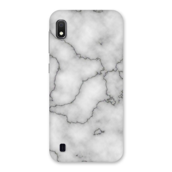 Grey Marble Back Case for Galaxy A10