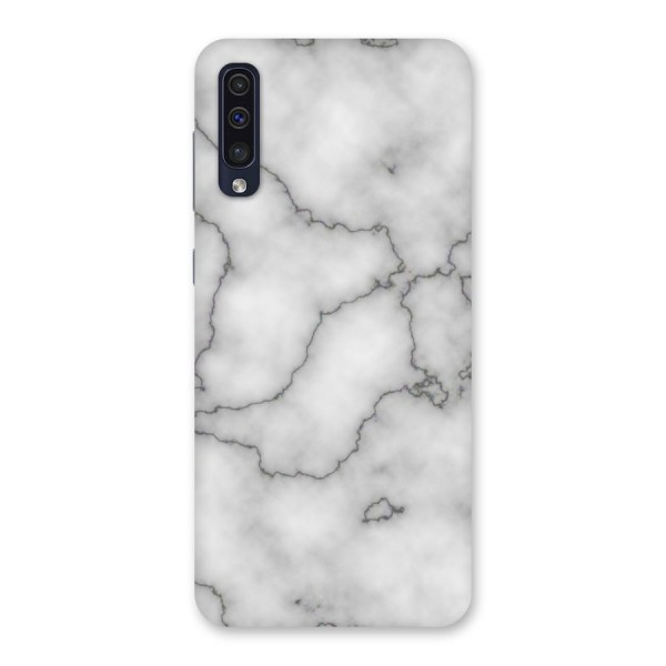 Grey Marble Back Case for Galaxy A50