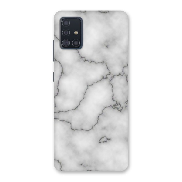 Grey Marble Back Case for Galaxy A51