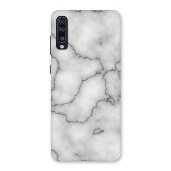Grey Marble Back Case for Galaxy A70