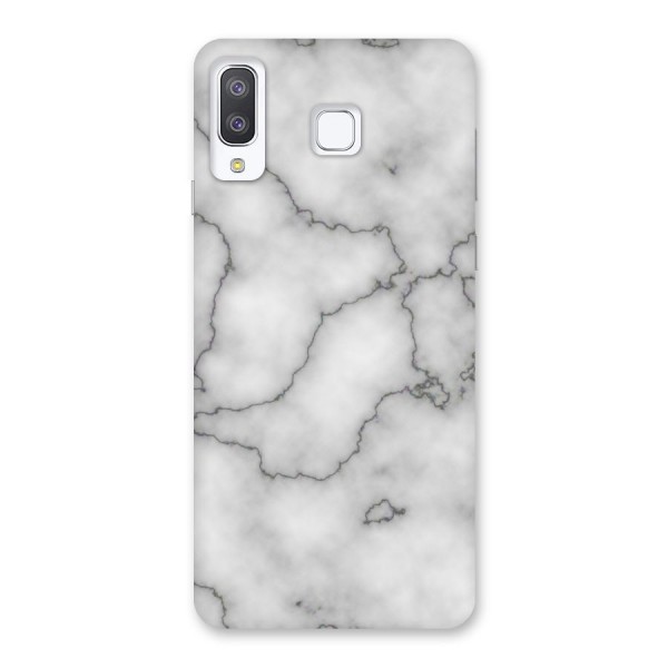 Grey Marble Back Case for Galaxy A8 Star