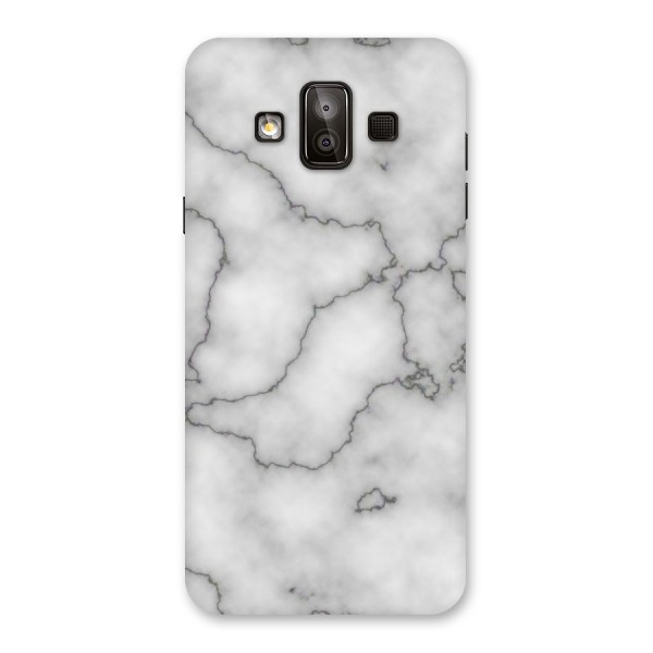 Grey Marble Back Case for Galaxy J7 Duo
