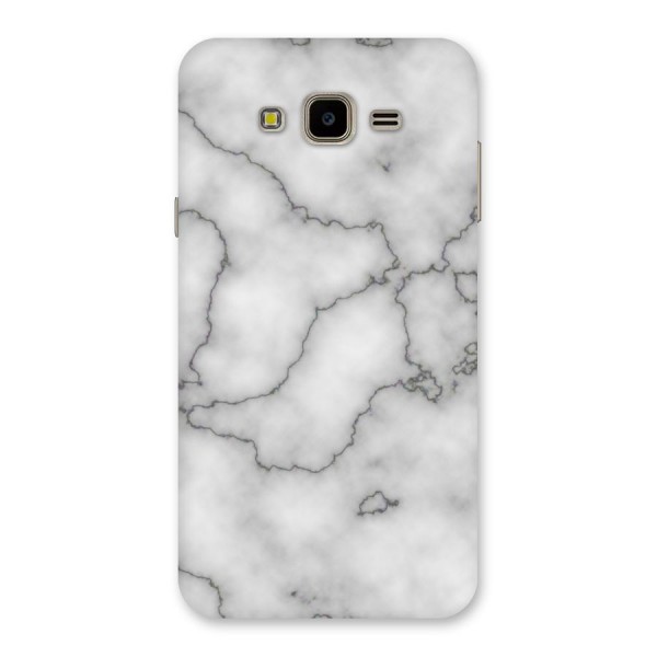 Grey Marble Back Case for Galaxy J7 Nxt