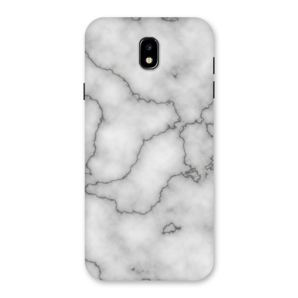 Grey Marble Back Case for Galaxy J7 Pro