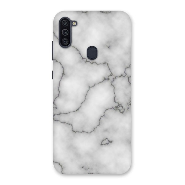 Grey Marble Back Case for Galaxy M11