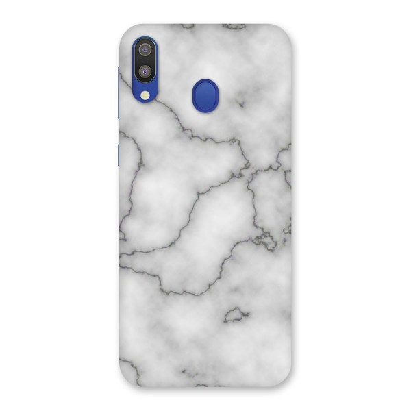 Grey Marble Back Case for Galaxy M20