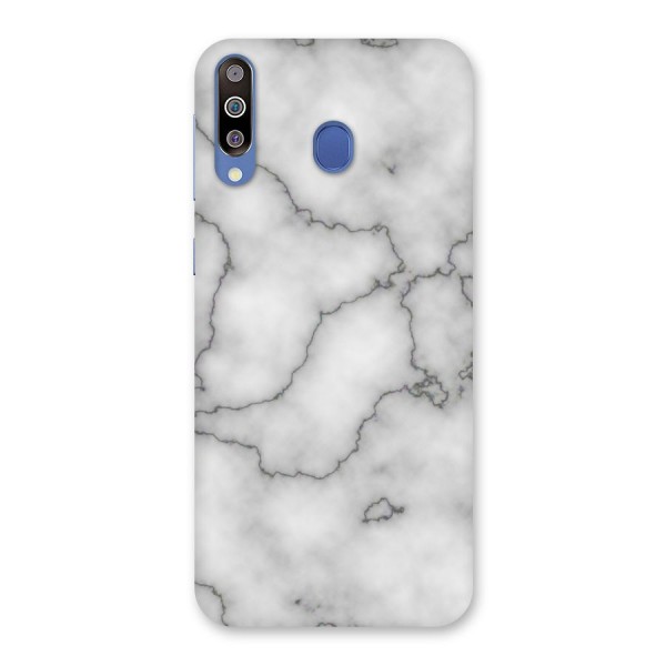 Grey Marble Back Case for Galaxy M30