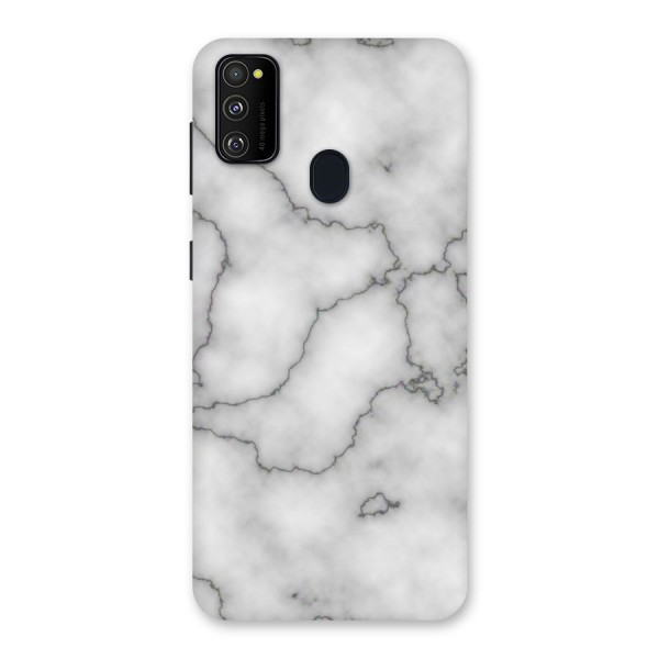 Grey Marble Back Case for Galaxy M30s