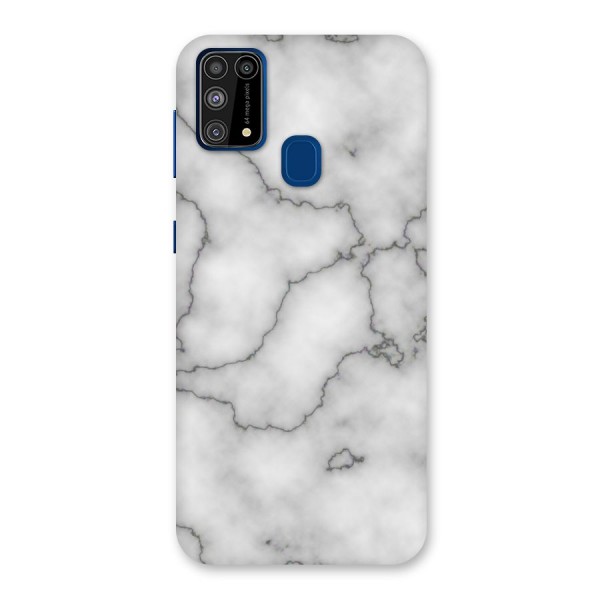 Grey Marble Back Case for Galaxy M31