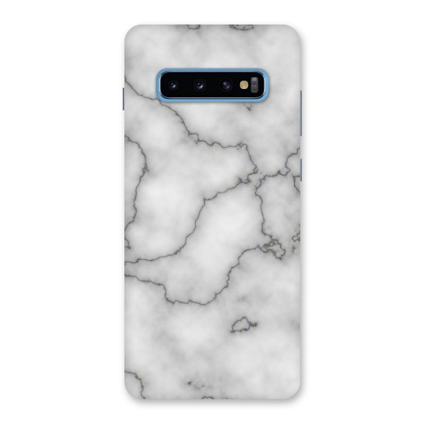 Grey Marble Back Case for Galaxy S10 Plus